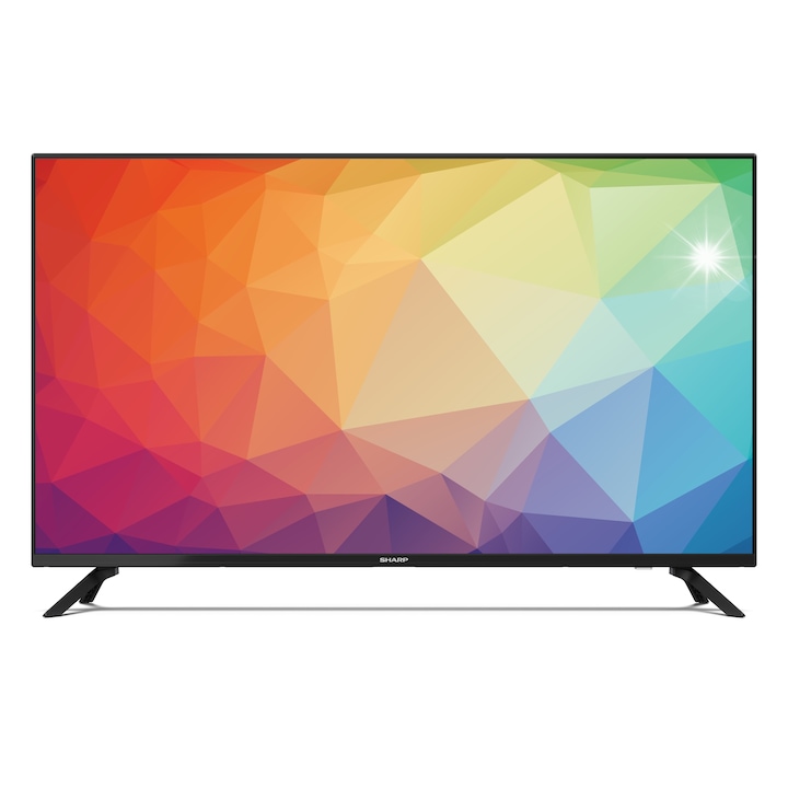 Телевизор Sharp 40FH2EA, 40", FHD, Wi-Fi, Android TV, черен
