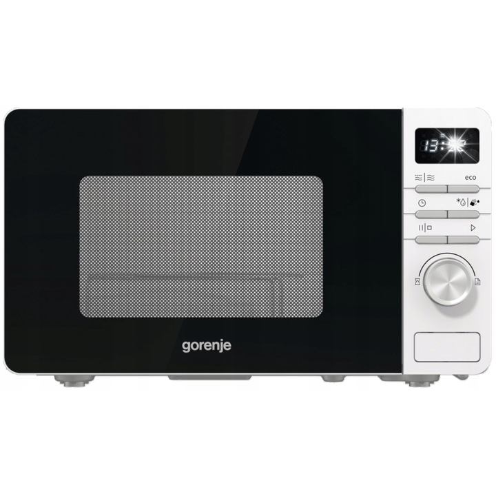 Cuptor cu microunde Gorenje MO20A4W, 20L, 800W, 5 trepte putere, alb