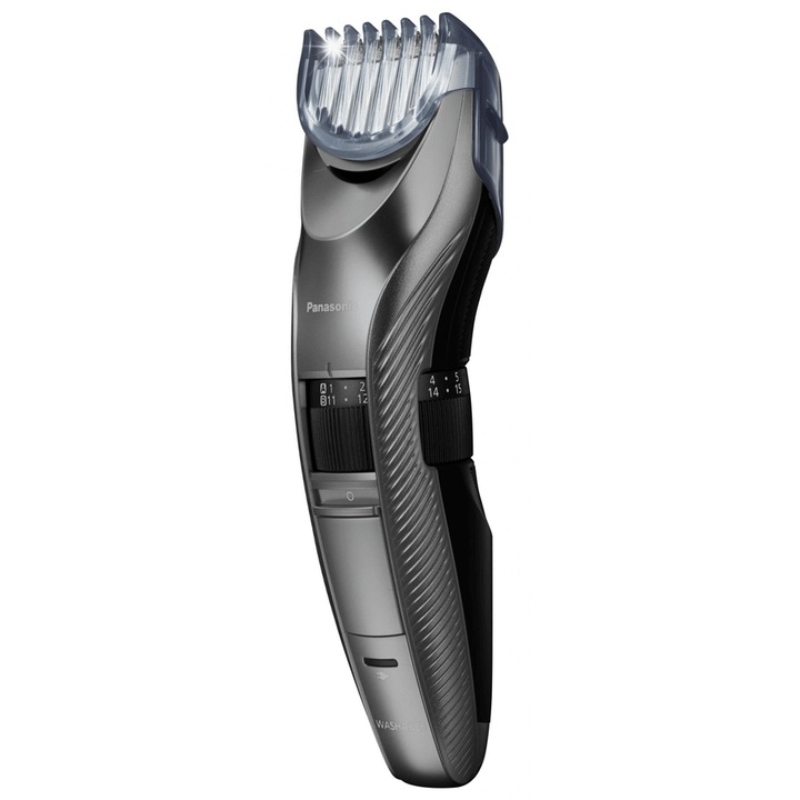 Машинка за подстригване и брада Panasonic ER-GC63, 39 дължини, 0,5-20 мм, 17,3x5,1x4,4 см, безжична/с кабел