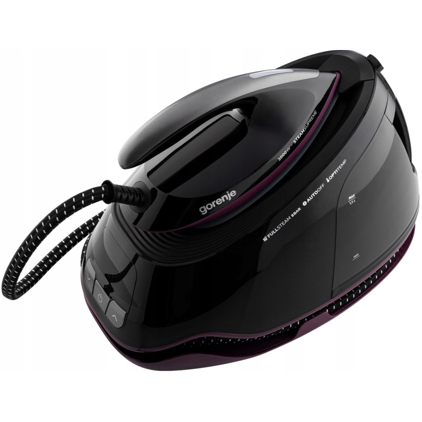 Generator abur Gorenje SGD3000BKV ceramic negru violet 298x420x234mm
