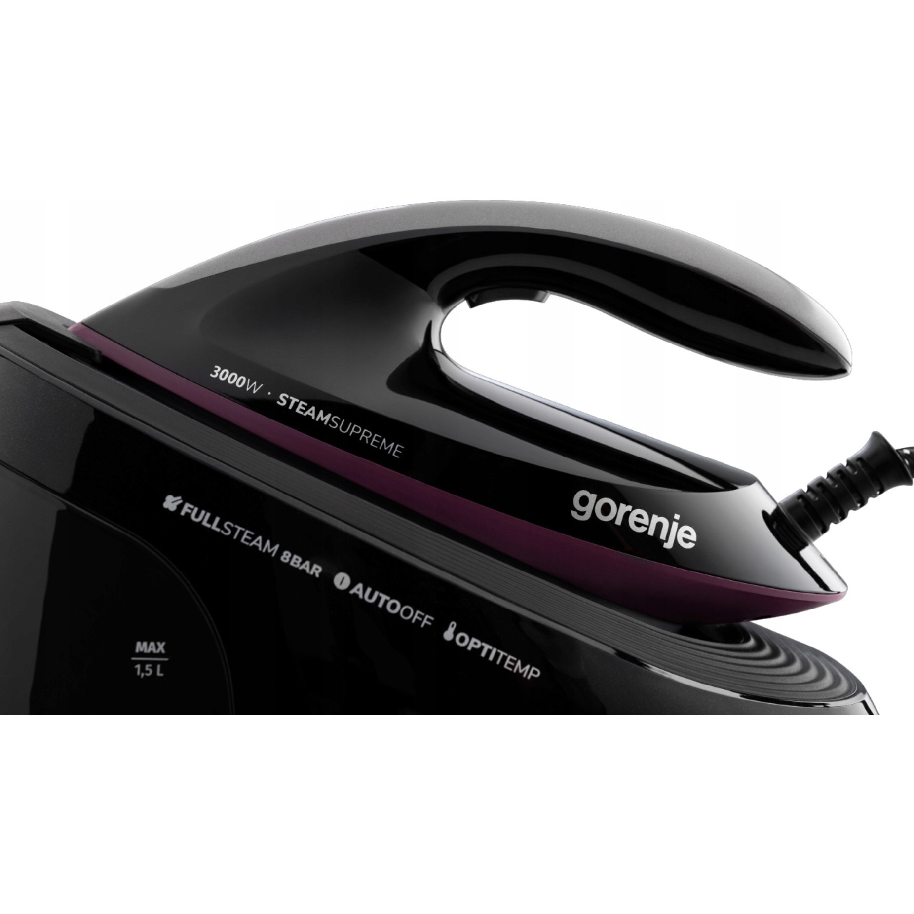 Generator abur Gorenje SGD3000BKV ceramic negru violet 298x420x234mm