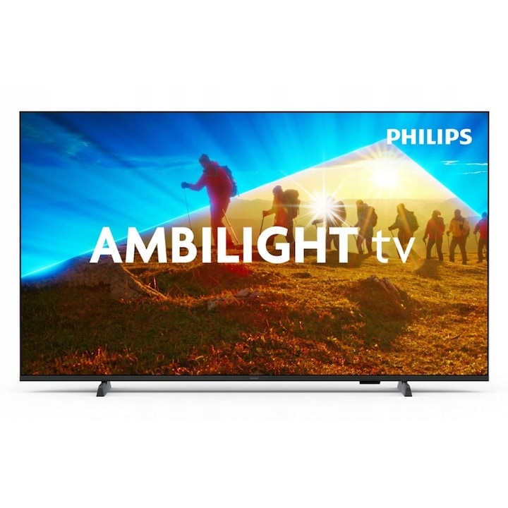 Televizor LED 43" 4K Ambilight Philips 43PUS8009/12, HDR, Dolby Atmos, Titan OS