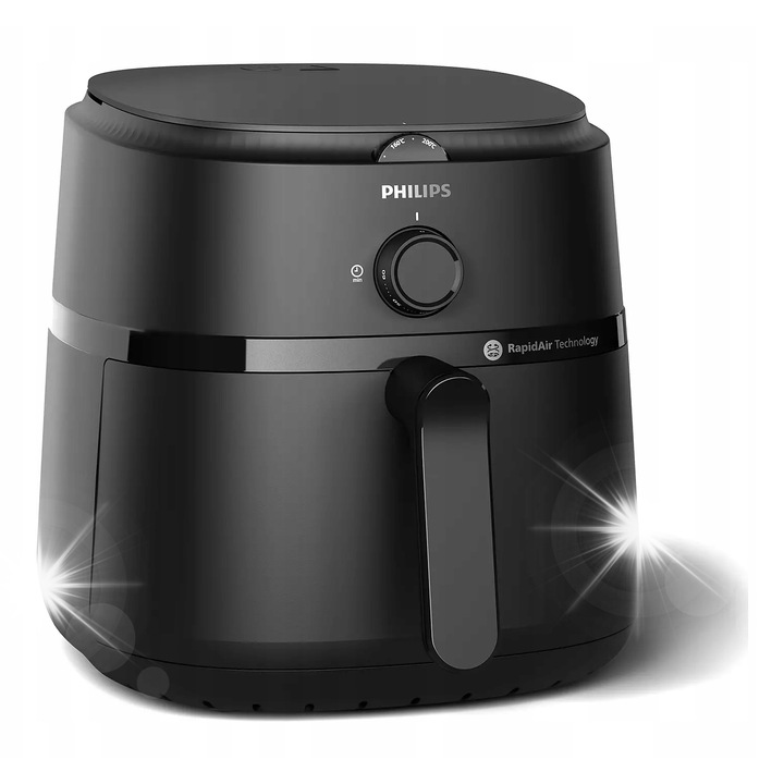 Фритюрник Philips Ovi от серия 1000 NA130/00, 6,2 л, многоцветен, 12 метода на готвене, технология RapidAir