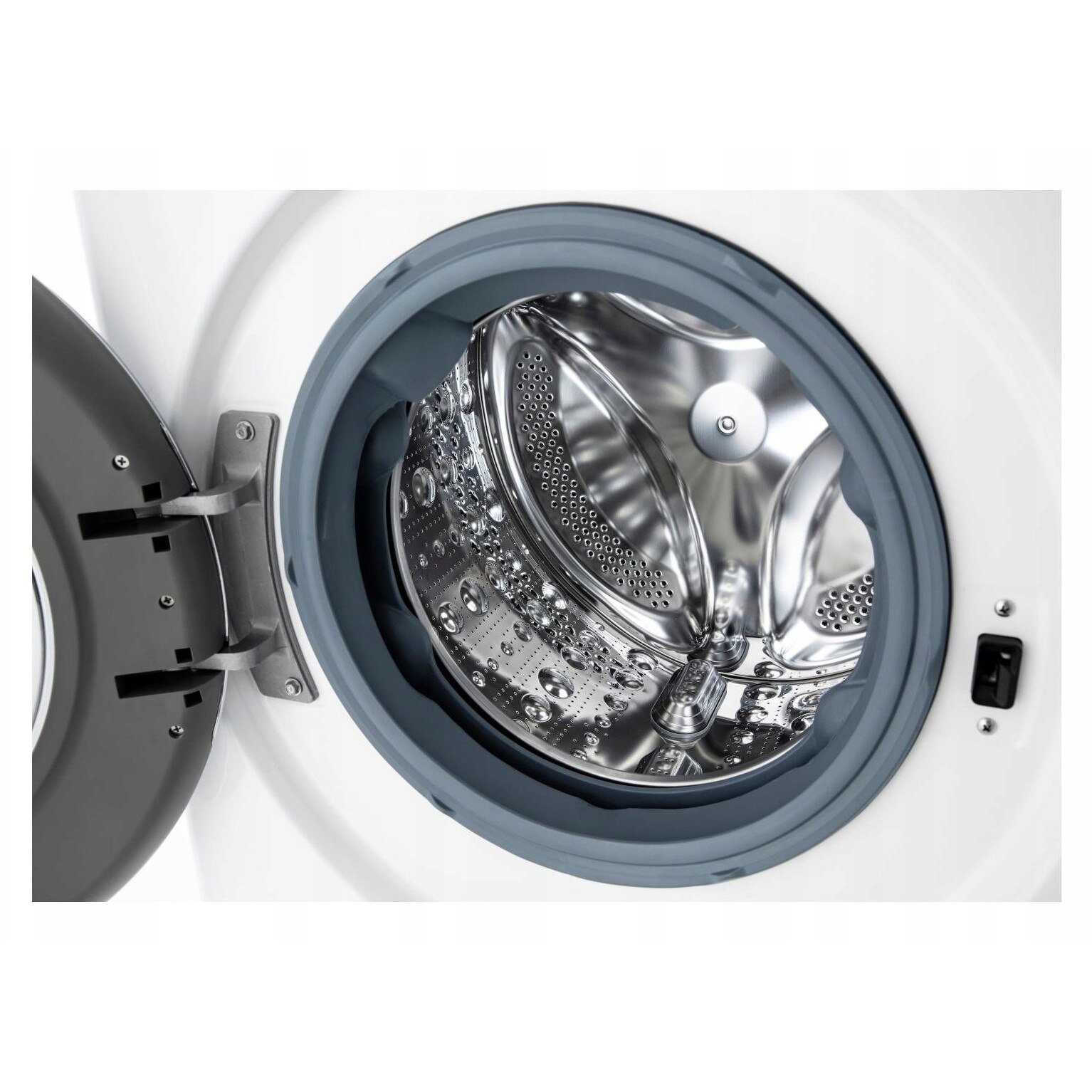 Pralko-suszarka LG F2D95902W 9/5kg, 14 programe, alb-silver, 60x85x47.5cm