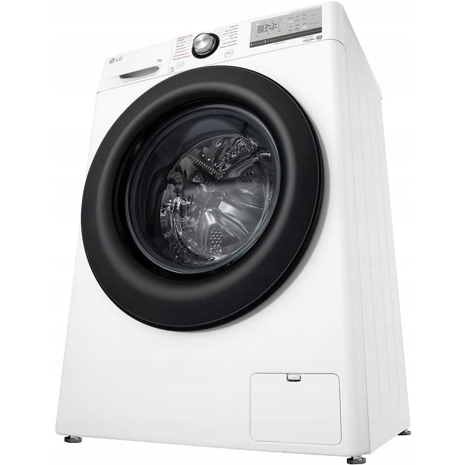 Masina de spalat rufe LG F2WV3S7S6BE 7 kg 1200 rpm 14 programe, alba, 60x85x47,5cm