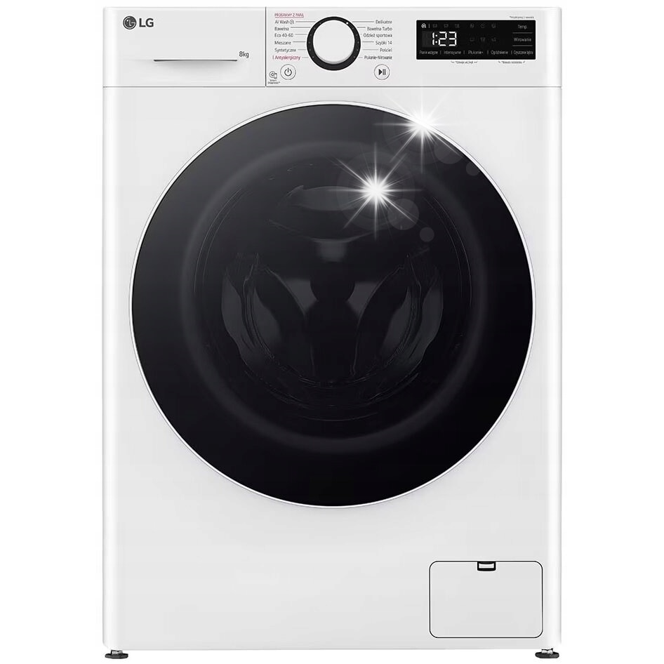 Masina de spalat rufe LG F2W8S500W Slim 8kg 1200rpm, 11 programe, alb, 60x85x47.5cm