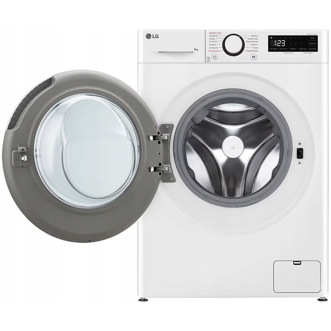 Masina de spalat rufe LG F2W8S500W Slim 8kg 1200rpm, 11 programe, alb, 60x85x47.5cm