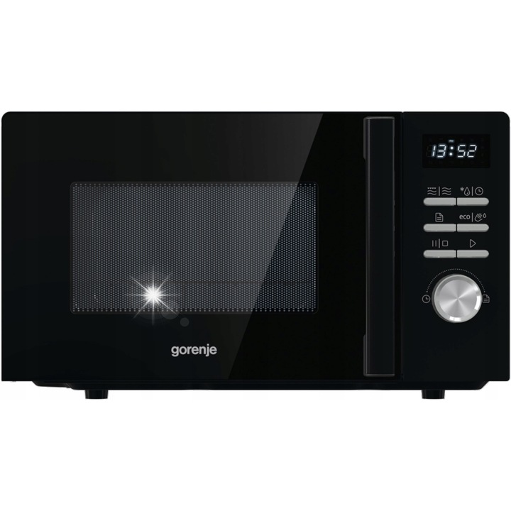 Cuptor cu microunde Gorenje 20 l 800 W cu grill, 5 trepte de putere, negru