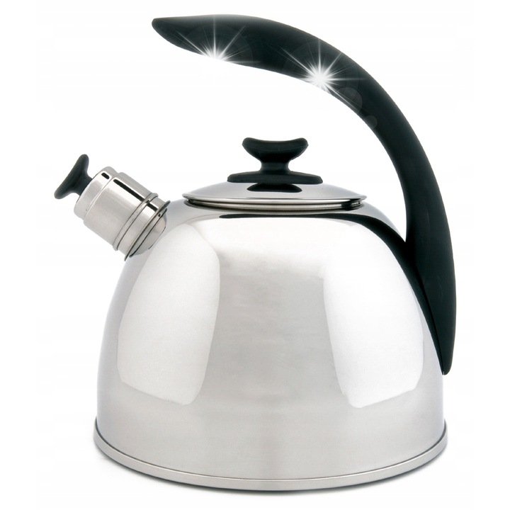 Чайник BergHOFF Lucia Essentials 2,5л, инокс, със свирка