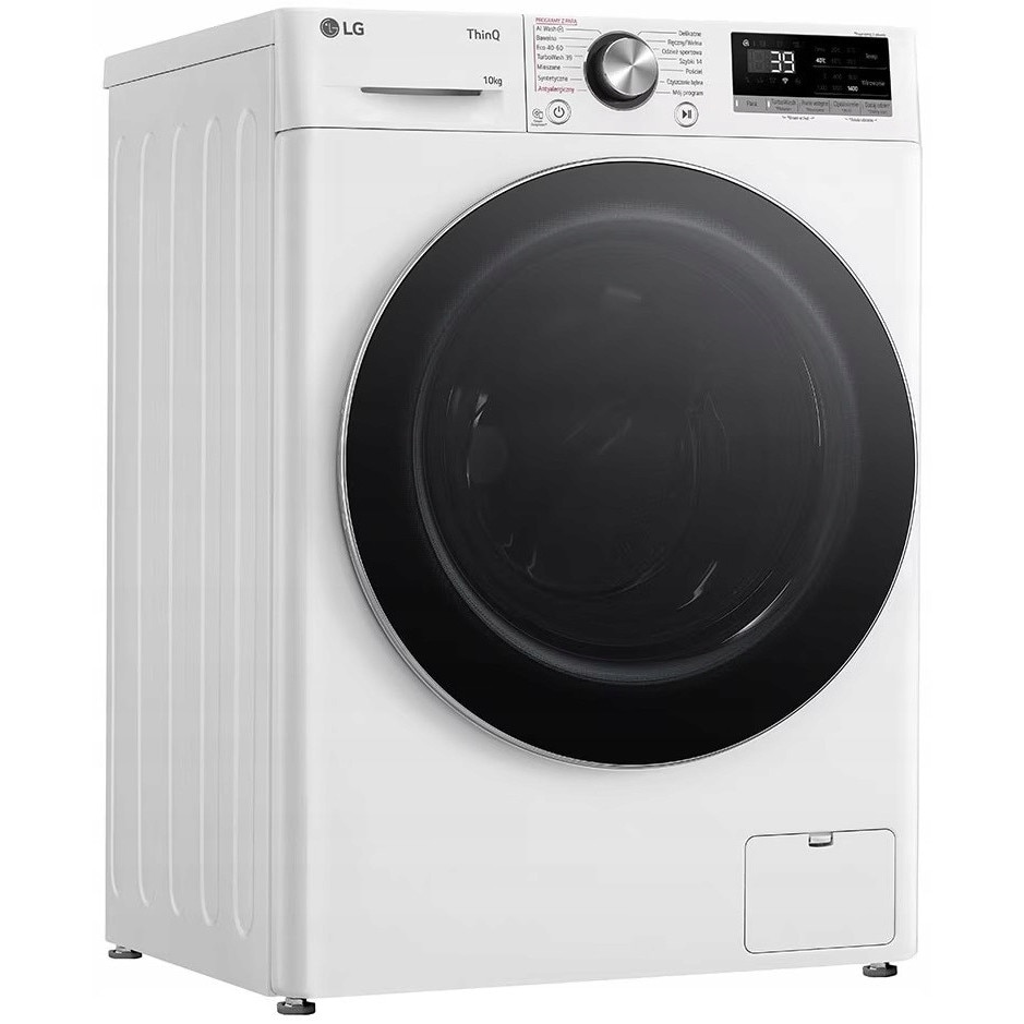 Masina de spalat rufe LG F4W10722W 10kg 1400 rpm, alb, TurboWash 360, Wi-Fi