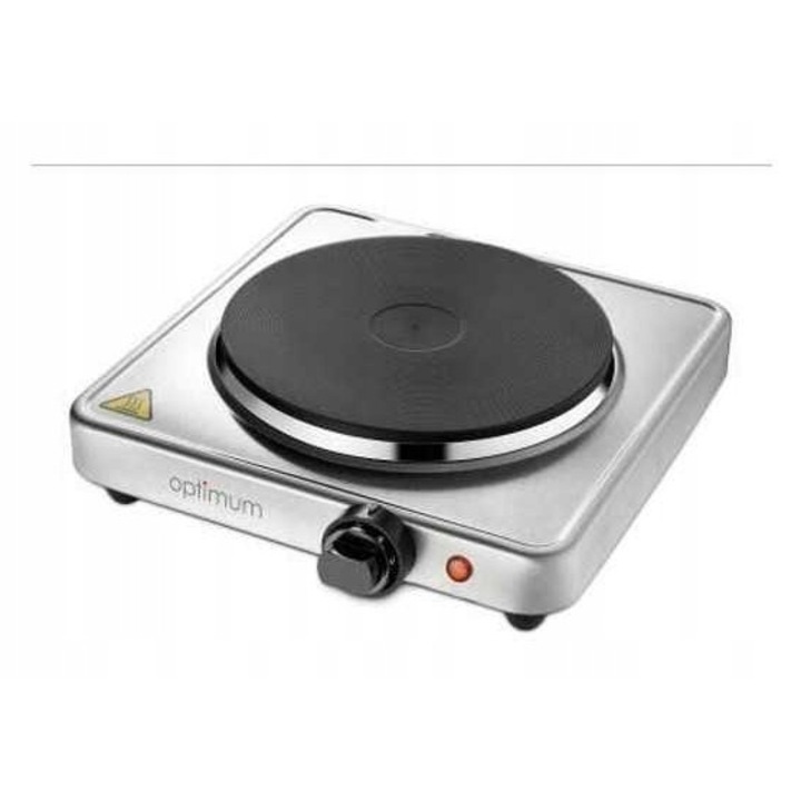 Електрически котлон Optimum PK-1560, 1 зона за готвене, 1.5 kW, неръждаема стомана, 25x27.5см