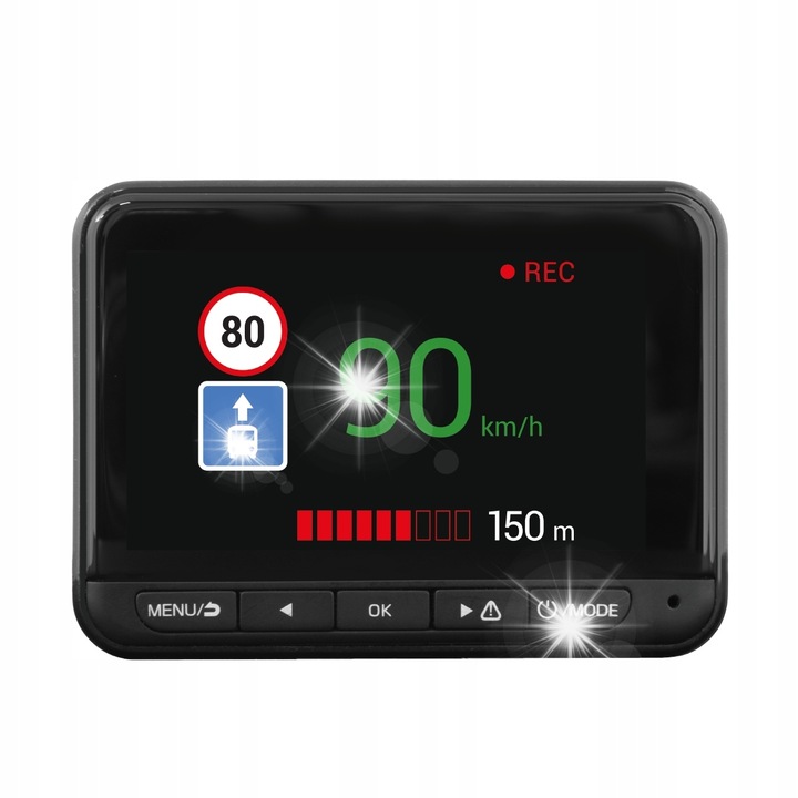 Камера за автомобил DVR Navitel R9 Dual Full HD 1920x1080, WiFi, GPS, 170° 2.7"