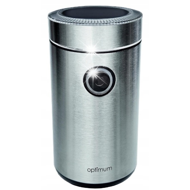 Електрическа мелничка Optimum 150W, 50гр, неръждаема стомана, импулсна работа