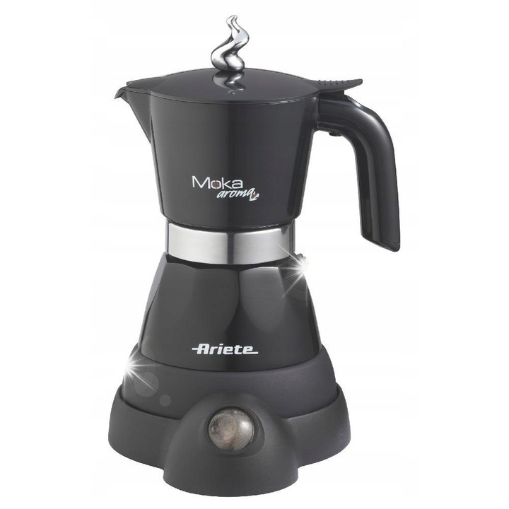 Кафемашина Ariete, модел Mokina, 400W, капацитет 4/2 чаши, безжична, 360°