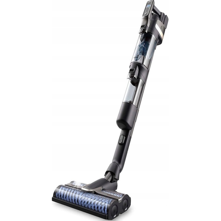 Вертикална прахосмукачка Philips AquaTrio 9000, функция за мокро почистване, 2 батерии, черно-сребристо