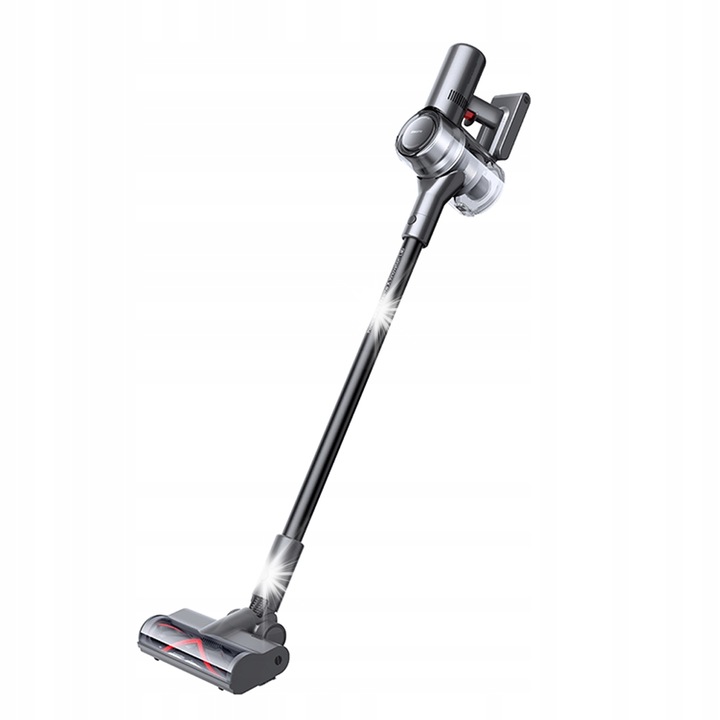 Вертикална безжична прахосмукачка Dreame T30, 550W, 190AW, сива, 1.76кг, пълен комплект