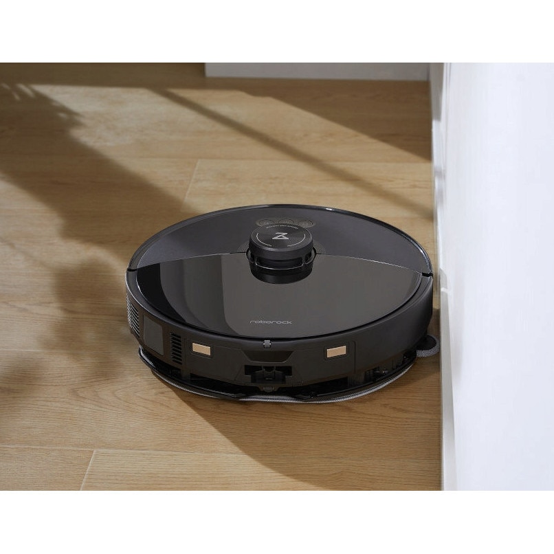 Robot de curățare Roborock S8 MaxV Ultra, negru, mopare VibraRise 3.0, set cu stație de curățare, dimensiuni 350x353x103mm
