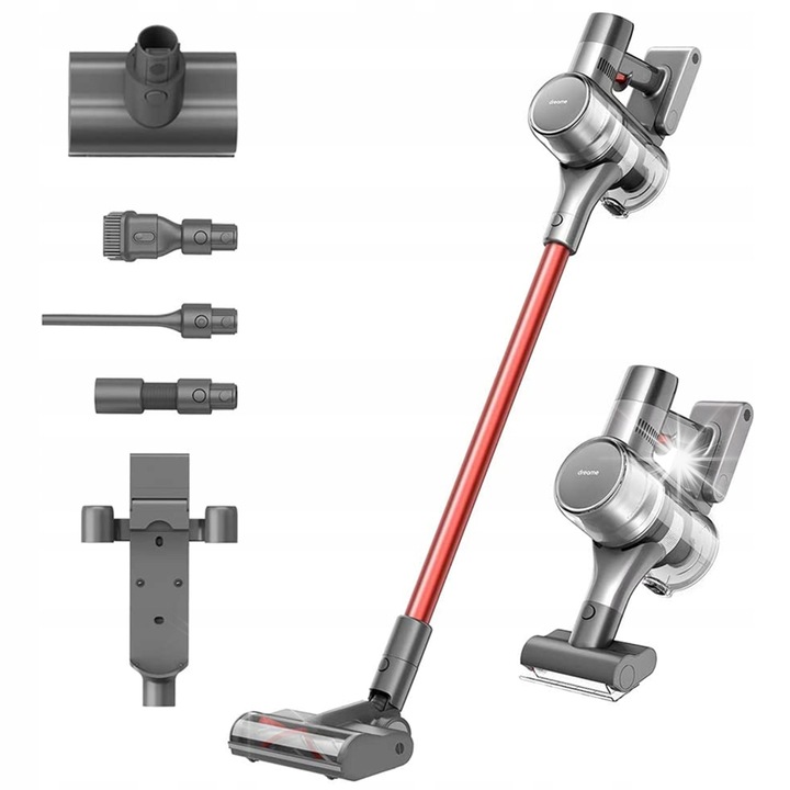 Безжична прахосмукачка Dreame T20, 25000 Pa, 150 AW, сива, 1.67 кг