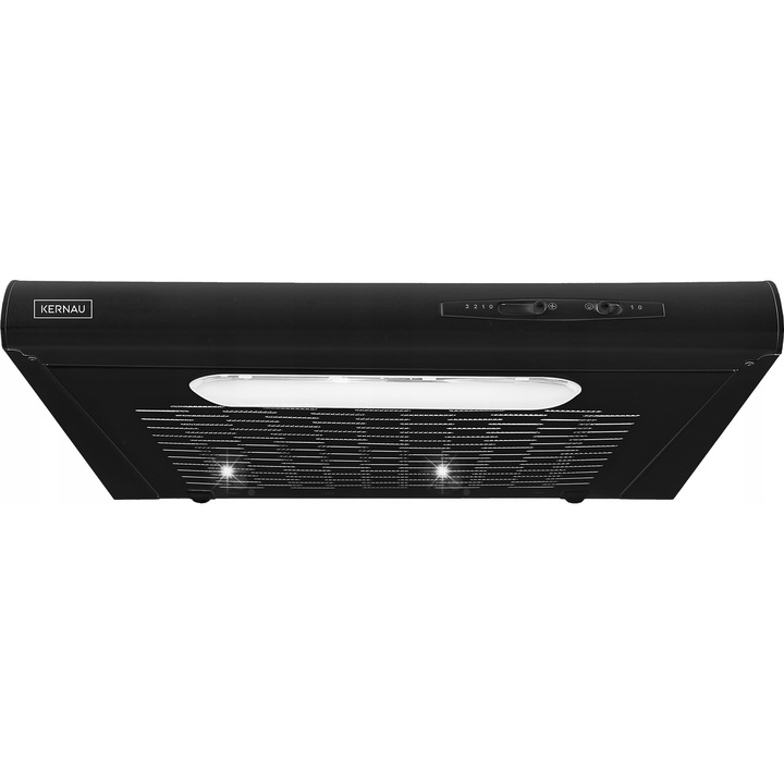 Абсорбатор за вграждане Kernau KBH 0950.1 B, 50 см, 3 степени, черен