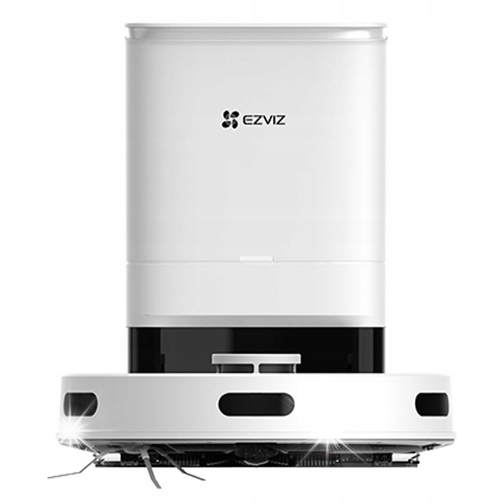 Aspirator robot EZVIZ RE5 Plus, 4000 Pa, alb, set complet, 34.5x34.5x9.5 cm