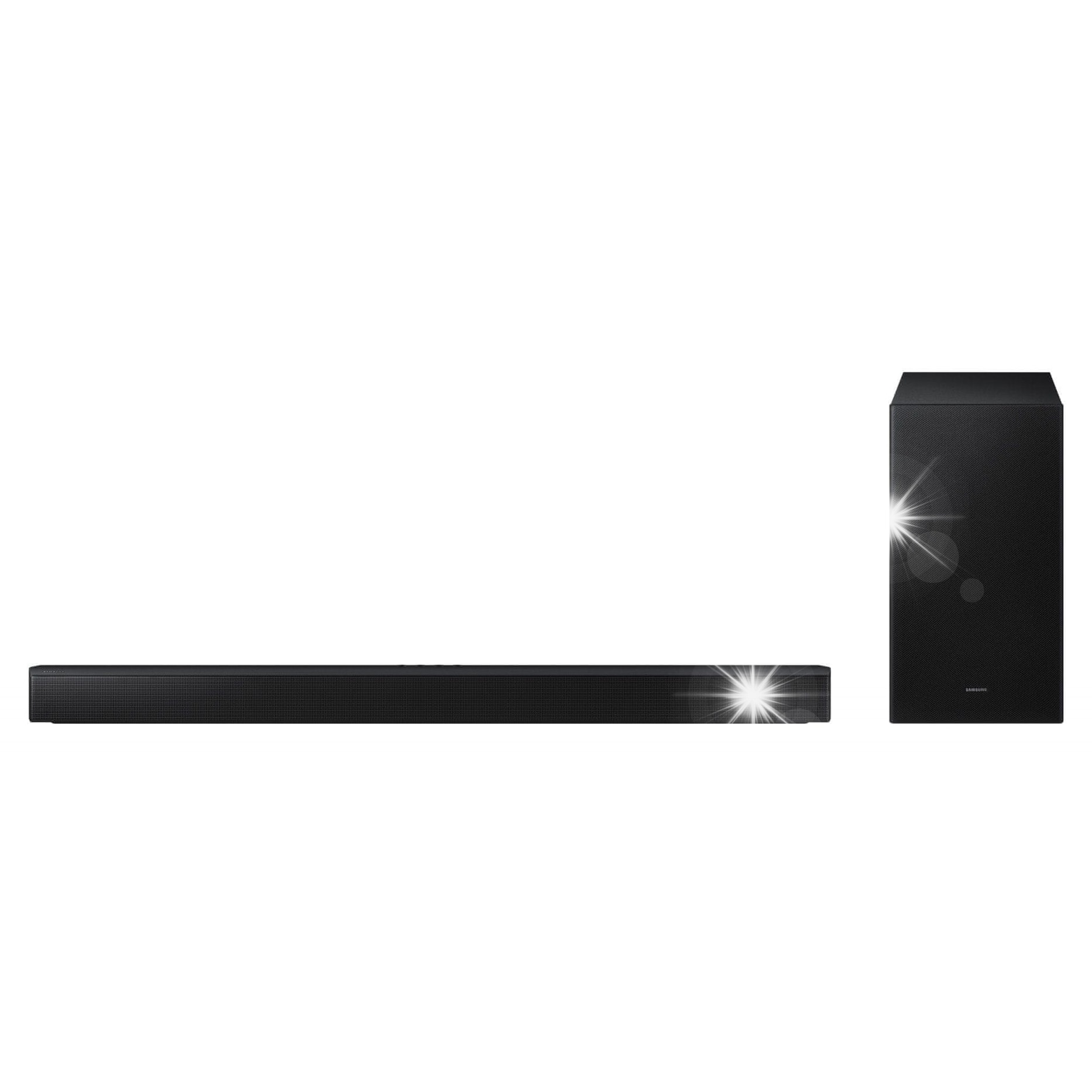 Soundbar Samsung HW-B650D 3.1, 370W, Subwoofer activ wireless, Negru