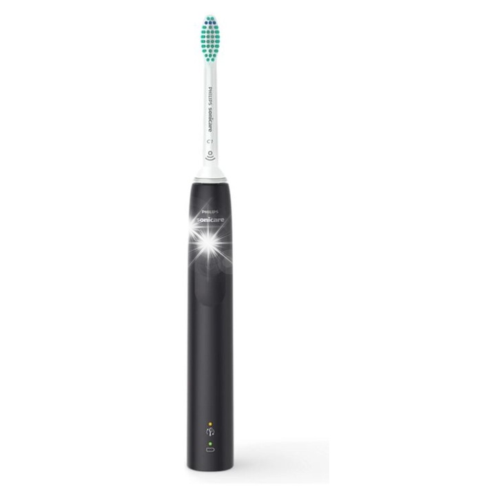 Електрическа четка за зъби Philips Sonicare 3100, 31.000 движения в минута, черна