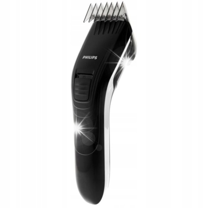 Машинка за подстригване PHILIPS QC 5115/15, 11 настройки за дължина, бързо подстригване, черна