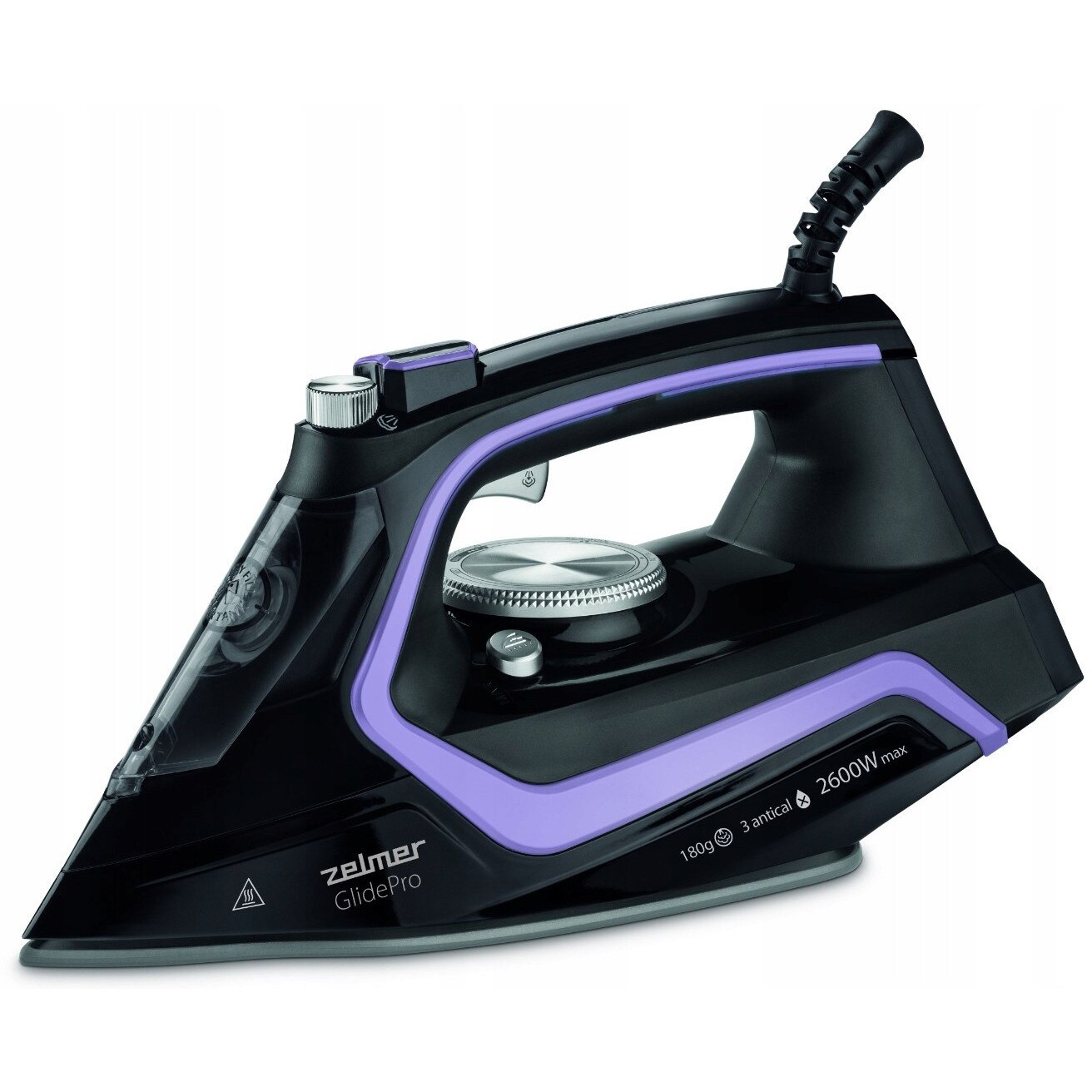Zelazko parove Zelmer ZIR2600, 2600W, 180g, ceramica, 1,9m
