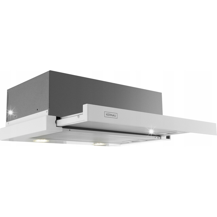 Аспиратор Kernau KTH10.151.1, 50 см, бял, 2 скорости, LED осветление