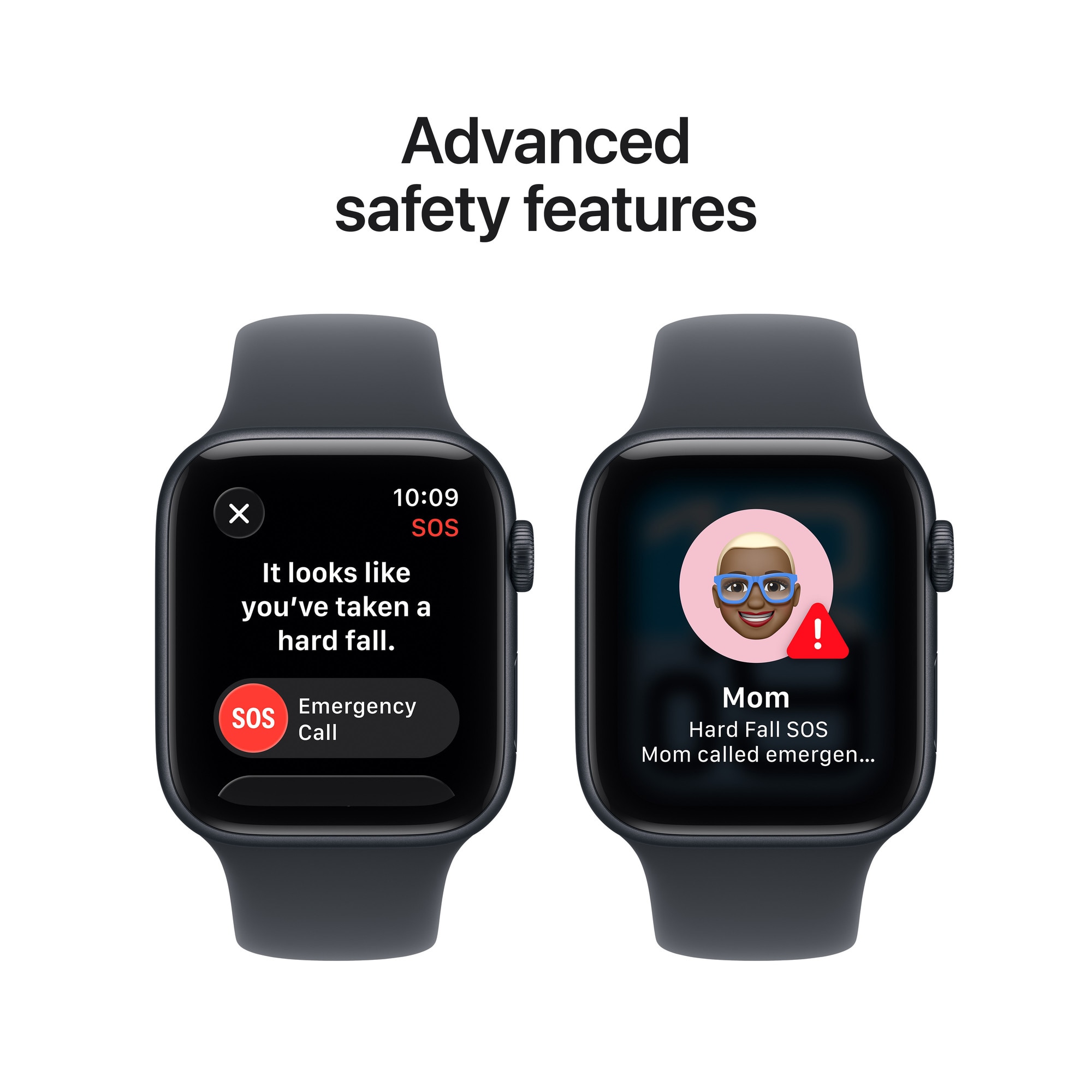 Apple Watch SE (2025), GPS, Carcasa Midnight Aluminium 40mm