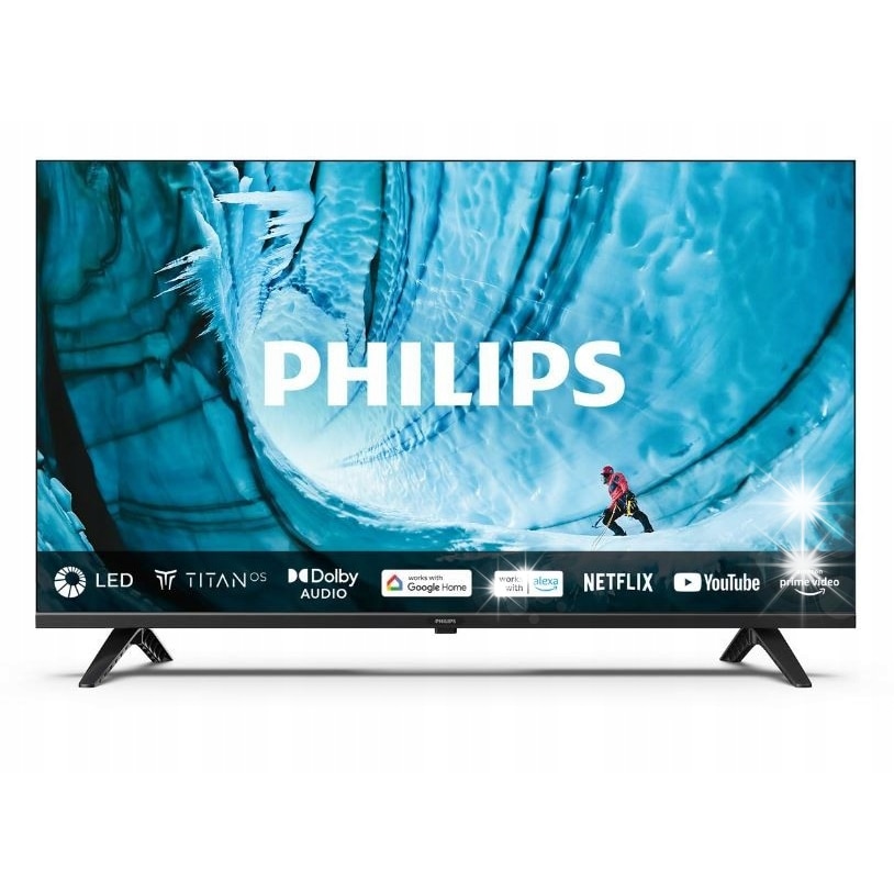 Televizor LED Philips 32PHS6009, 32", HD Ready, Titan OS, 1280x720, negru