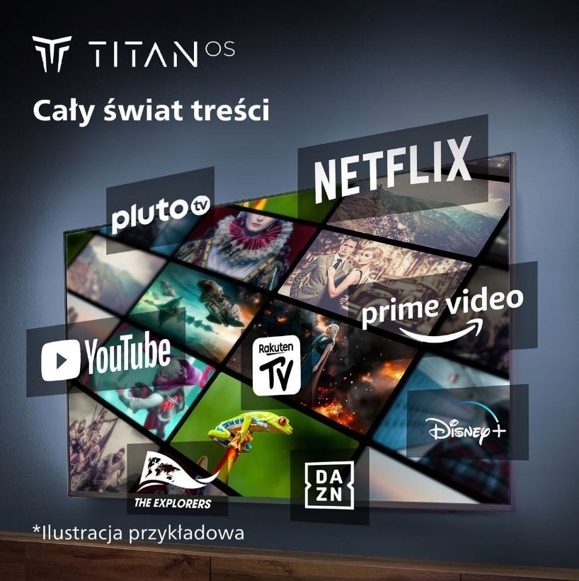 Televizor LED Philips 32PHS6009, 32", HD Ready, Titan OS, 1280x720, negru