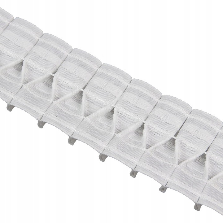 Banda De Incretire Tip Fagure Cu Impletitura Alba, 5 Cm 1:2