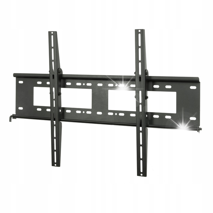 Стойка за телевизор ART 37-100", 80кг, черна, 870x600x38мм