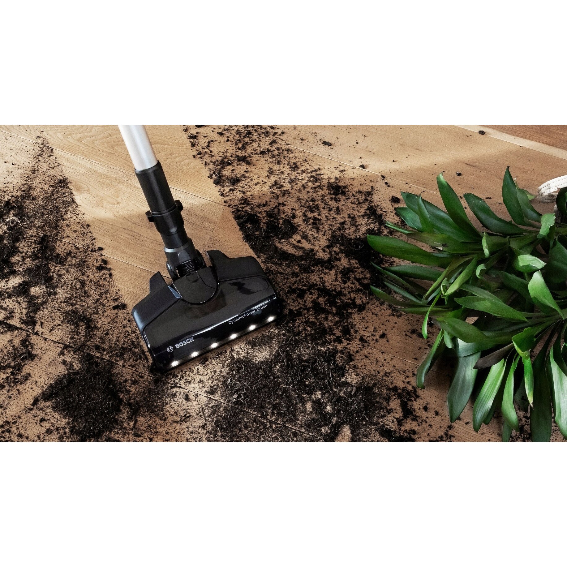 Aspirator vertical Bosch Unlimited 7 alb 18V LED 40min 90° 2.9kg