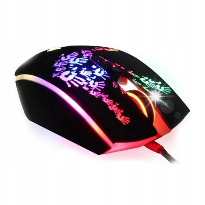 Геймърска мишка Bloody A60, 4000 dpi, 7 бутона, черна