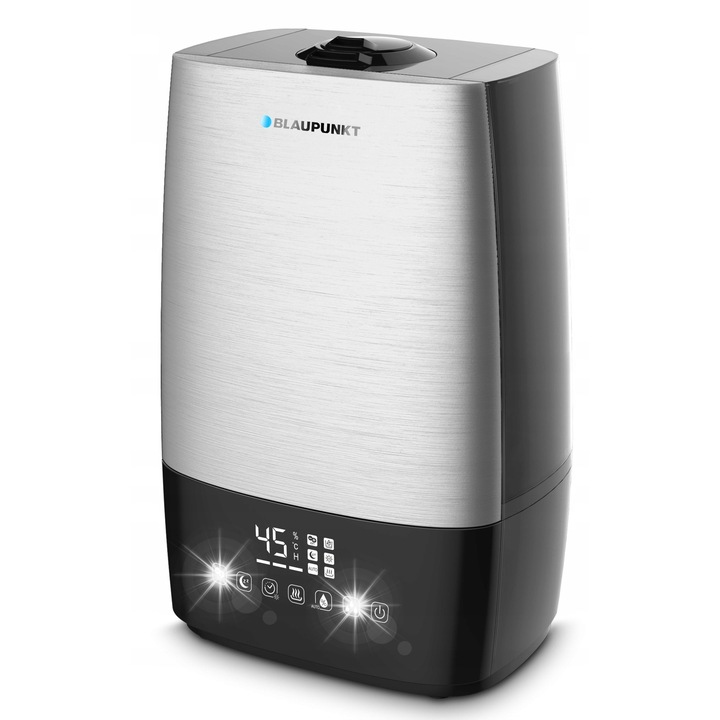 Овлажнител за въздух с функция за пречистване Blaupunkt AHS801, HEPA H13, UV стерилизация, 5л, 24x17x37,1см