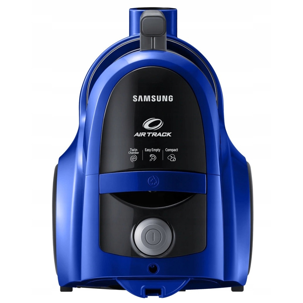 Aspirator fara sac Samsung VCC45W0S36, 700W, sistem Twin Chamber, filtrare HEPA, albastru
