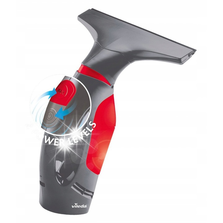 Аспиратор за прозорци Vileda Windomatic Power, 40 мин автономност, 640 гр, без следи