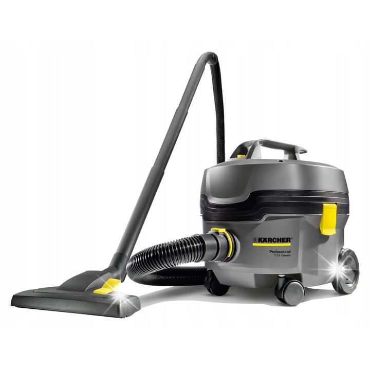 Професионална прахосмукачка Karcher T 7/1 Classic, 850W, 3,5 кг, 7,5 л, с 1 включена филтърна торба