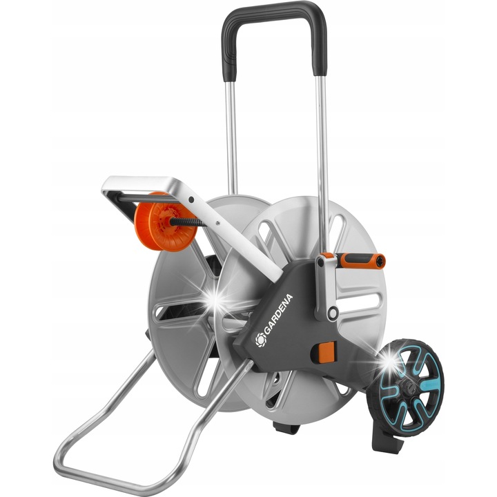 Количка за маркуч Gardena CleverRoll M Easy Metal, 100м, 19мм, метална
