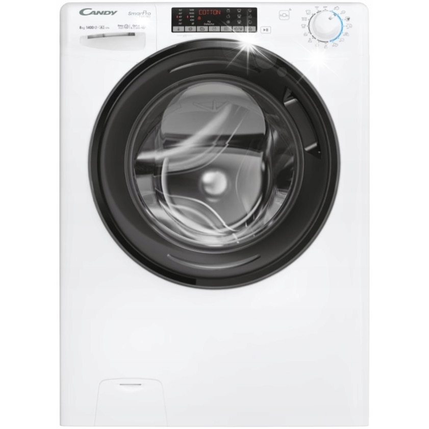 Masina de spalat rufe Candy Smart Pro Inverter 8kg Slim 16 programe, alb, 85x60x54cm