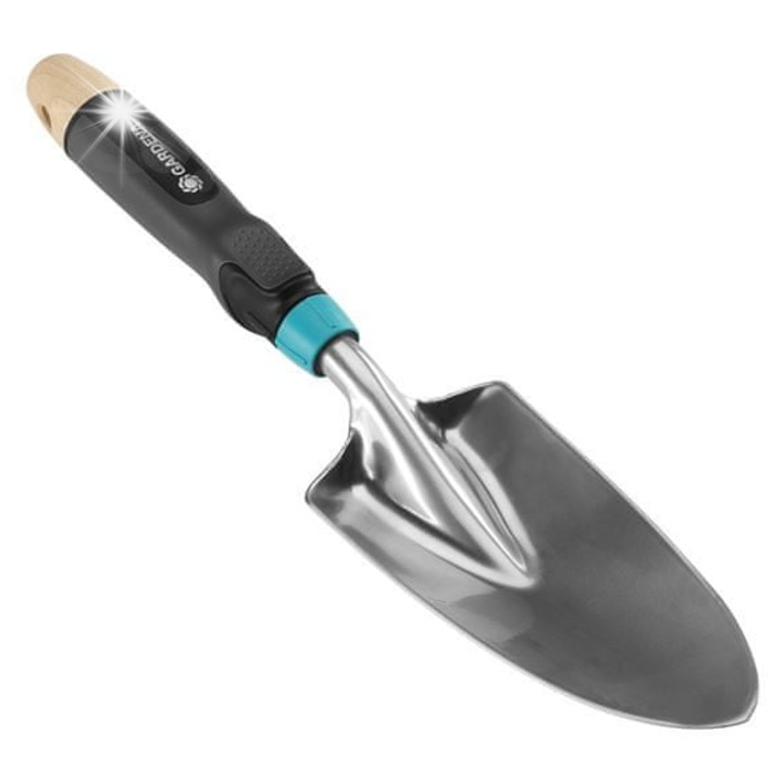 Лопатка за цветя Gardena EcoLine, 8,5 см, от рециклирани материали, с ергономична дръжка
