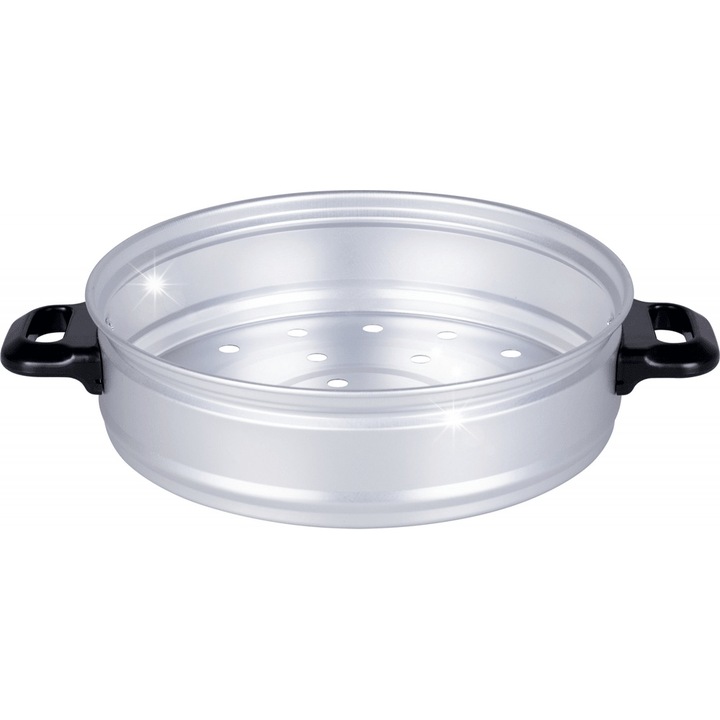 Уред за готвене на ориз ETA Granello 1,8L 700W, функция за пара, черен/сребрист