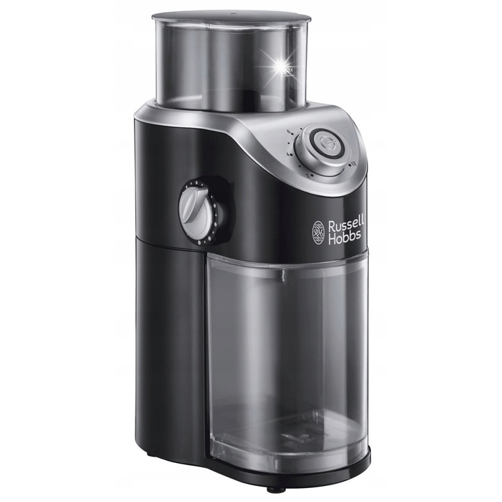 Кафемелачка Russell Hobbs Classics, 140W, 100g, черна, модерен дизайн