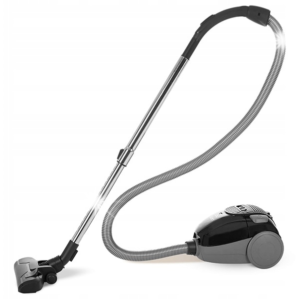 Aspirator, Lafe, OWJ001, 1L, compact, sistem de filtrare triplu, accesorii incluse, Negru / Gri