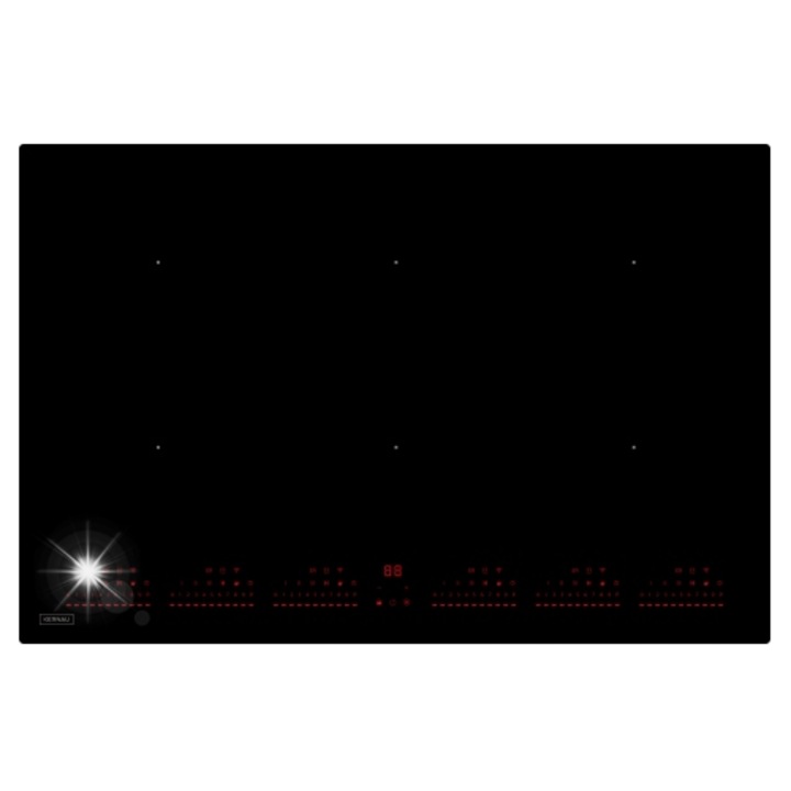 Електрически котлон KIH 8645-6B, 6 зони, функция Booster, черен, 78x52см