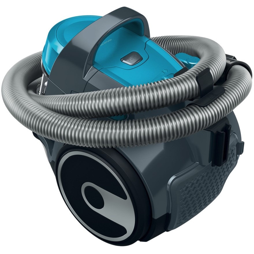 Aspirator fara sac Bosch BGS05X240 turcoaz compact 14x268x381mm 4.4kg