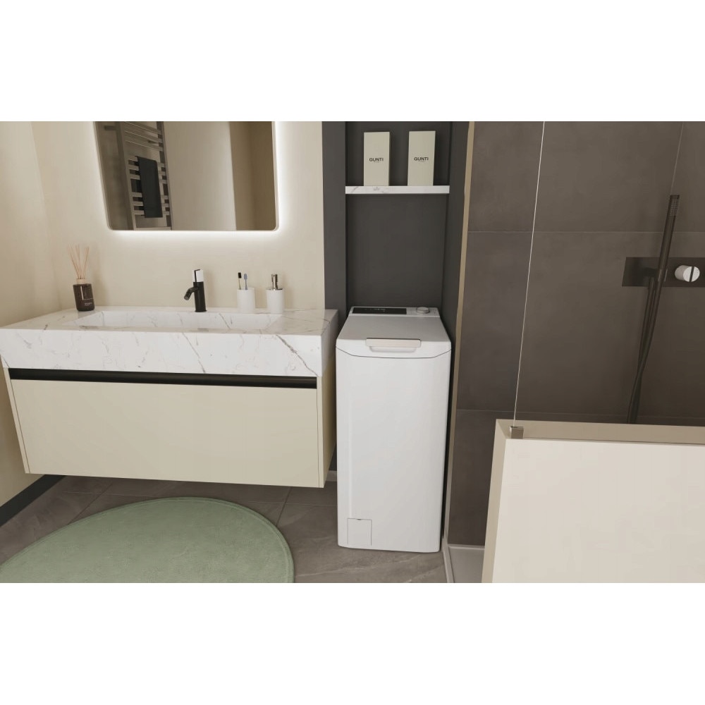 Masina de spalat rufe Candy ProWash 300, 7kg, 17 programe, alb