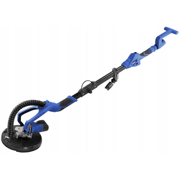 Шлайф за стени, Dedra 750W, 225мм, с LED осветление, комплект с 6 абразивни листа, куфар за транспорт